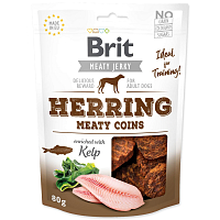 Snack BRIT Jerky Herring Meaty Coins 80 g
