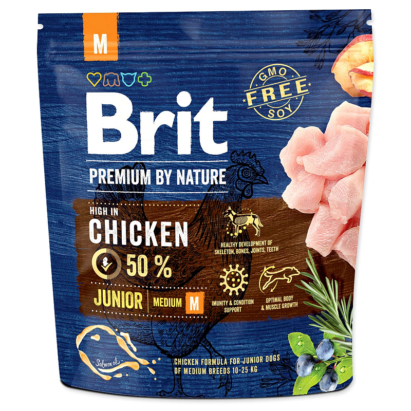 BRIT Premium by Nature Junior M 1 kg