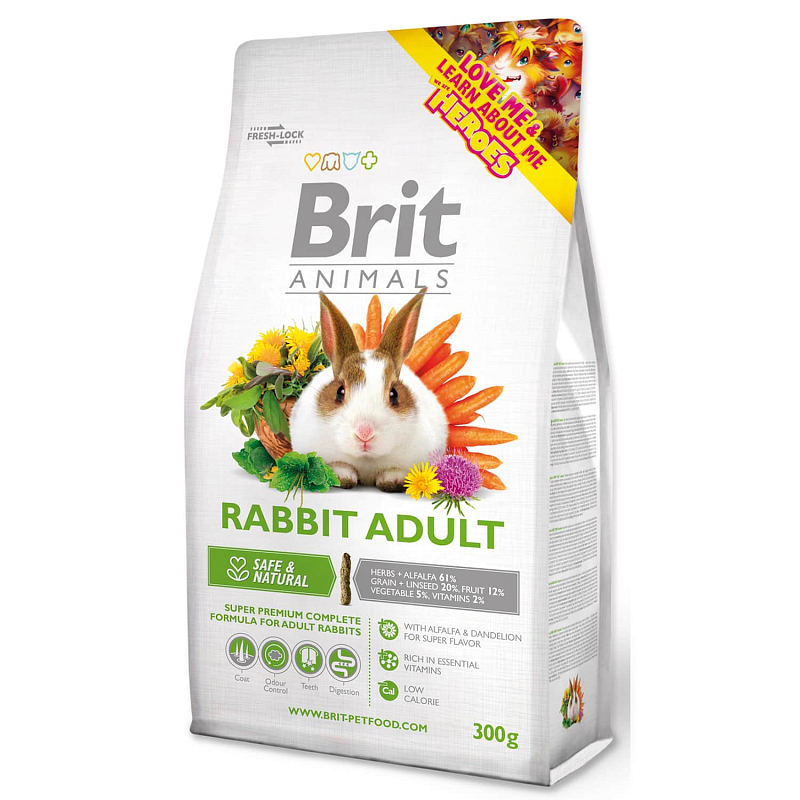 BRIT Animals Rabbit Adut Complete 300 g