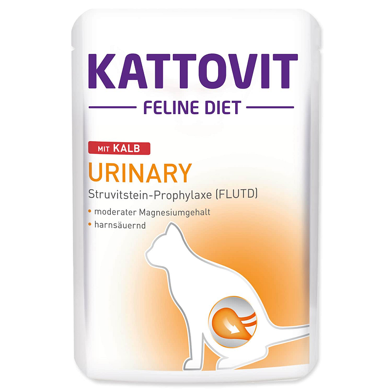 Kapsička KATTOVIT Urinary telecí - KARTON (24ks) 85 g
