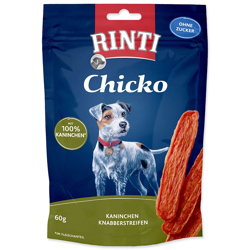 Pochoutka RINTI Extra Chicko králík - KARTON (12ks) 60 g