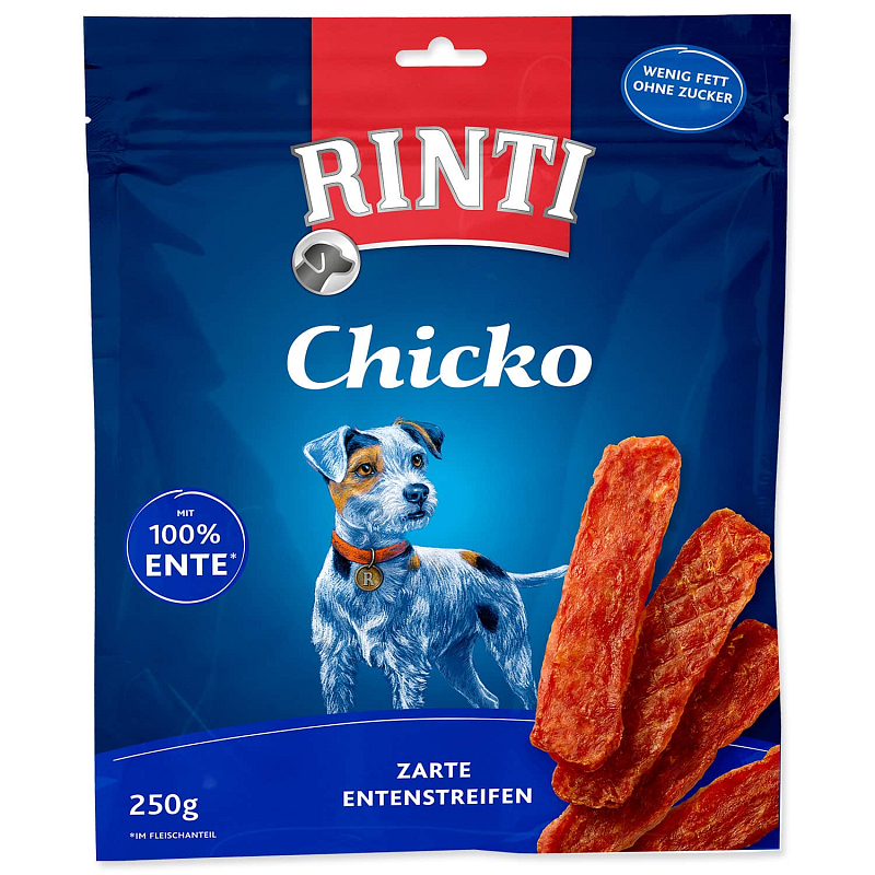 Pochoutka RINTI Extra Chicko kachna - KARTON (9ks) 250 g