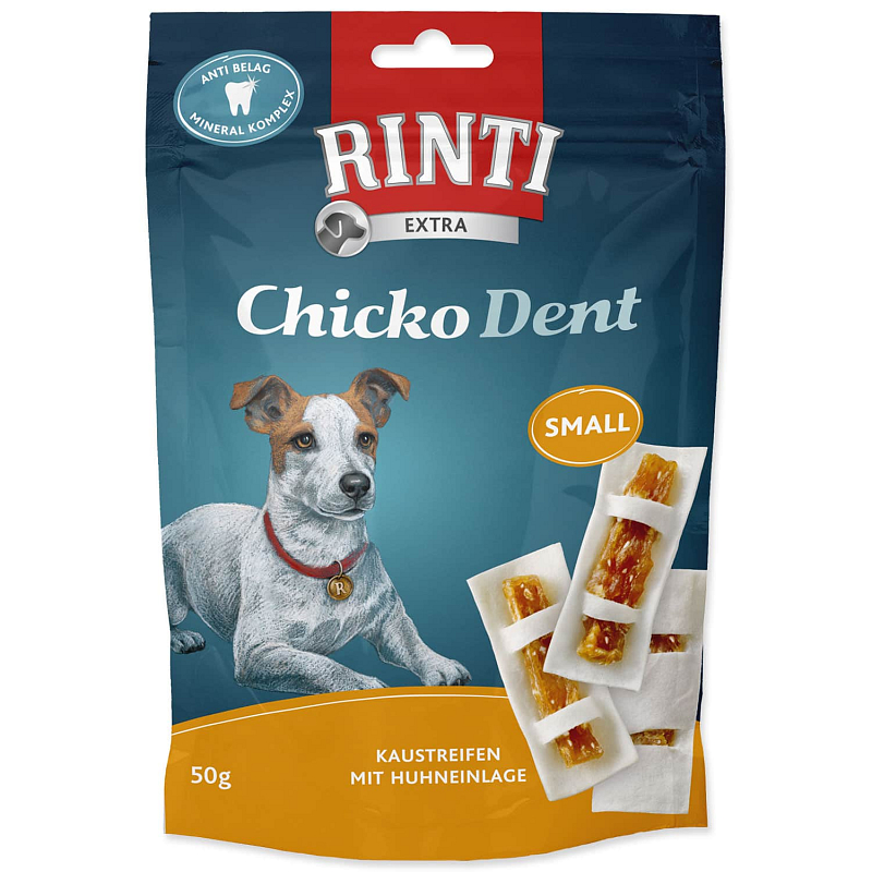 Pochoutka RINTI Chicko Dent Small kuře - KARTON (12ks) 50 g
