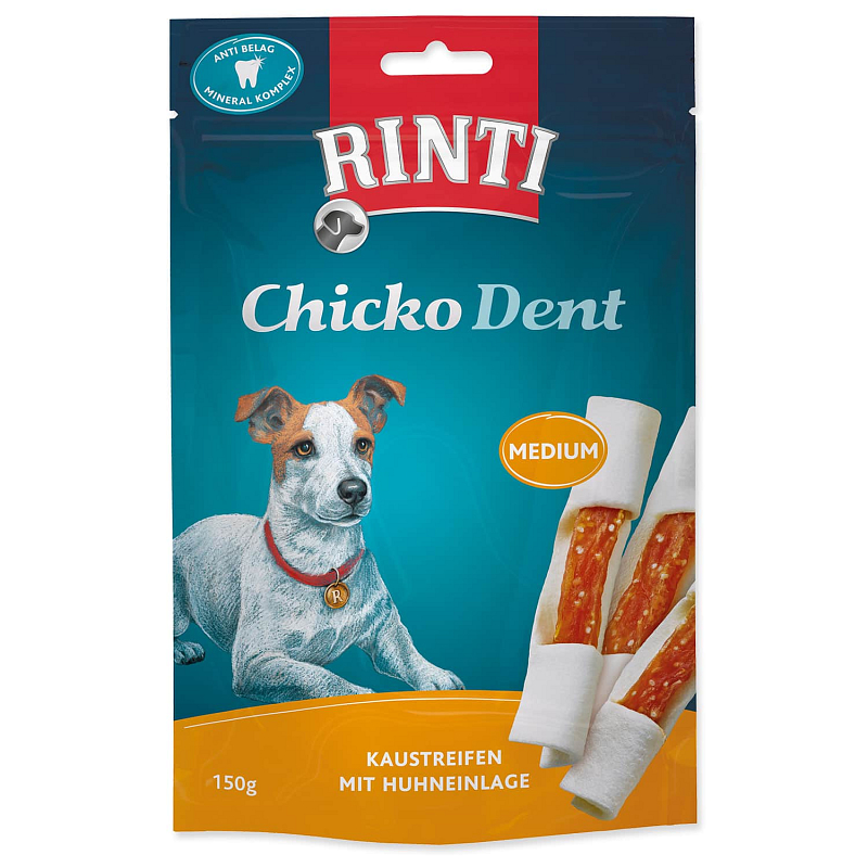 Pochoutka RINTI Chicko Dent Medium kuře - KARTON (9ks) 150 g