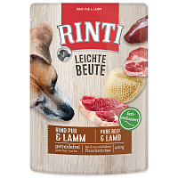 Kapsička RINTI Leichte Beute hovězí + jehně - KARTON (10ks) 400 g