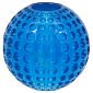 Hračka DOG FANTASY Strong míček gumový s důlky modrý 6,3 cm 1 ks