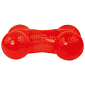 Hračka DOG FANTASY Strong kost gumová červená 11,4 cm 1 ks