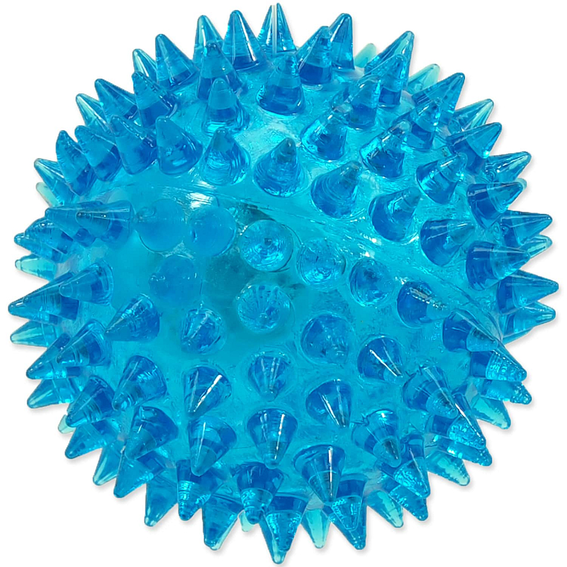 Hračka DOG FANTASY míček LED modrý 6 cm 1 ks