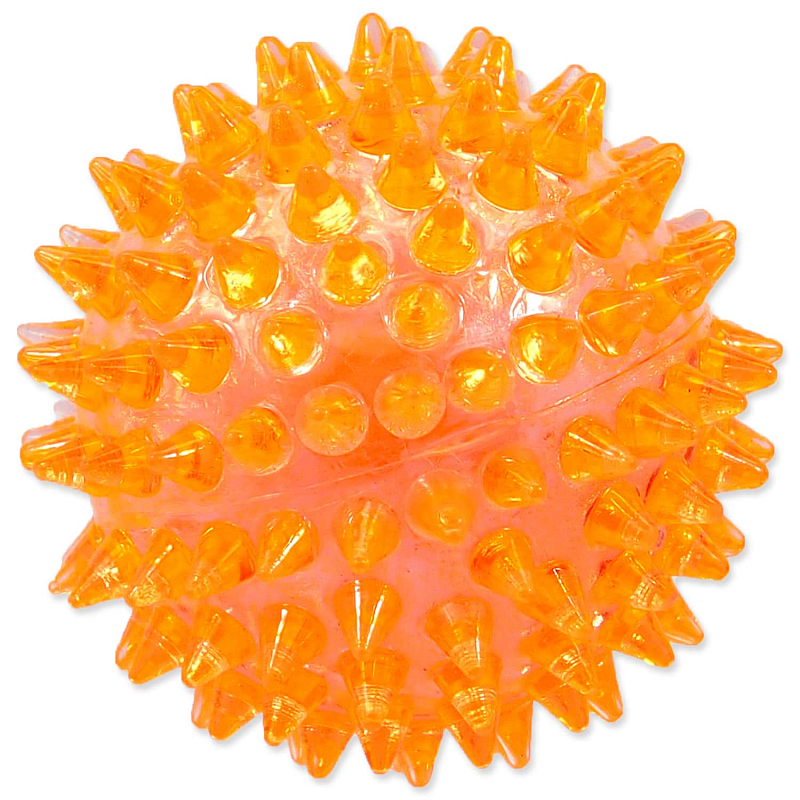 Hračka DOG FANTASY míček pískací oranžový 6 cm 1 ks