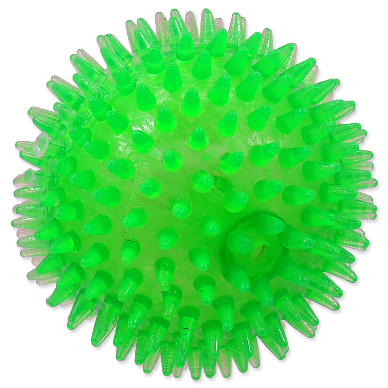 Hračka DOG FANTASY míček pískací zelený 8 cm 1 ks