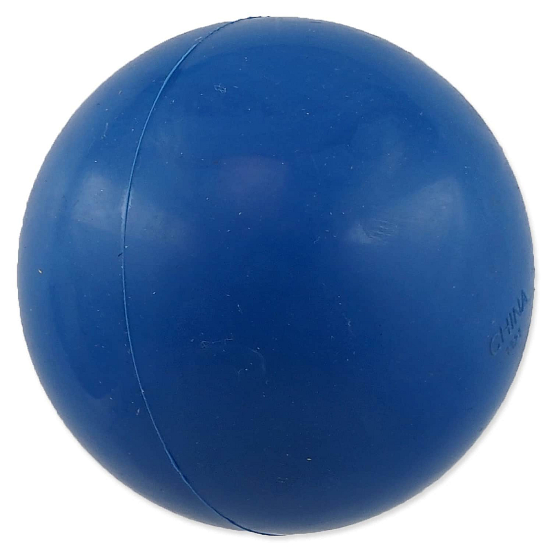 Míček DOG FANTASY tvrdý modrý 6 cm