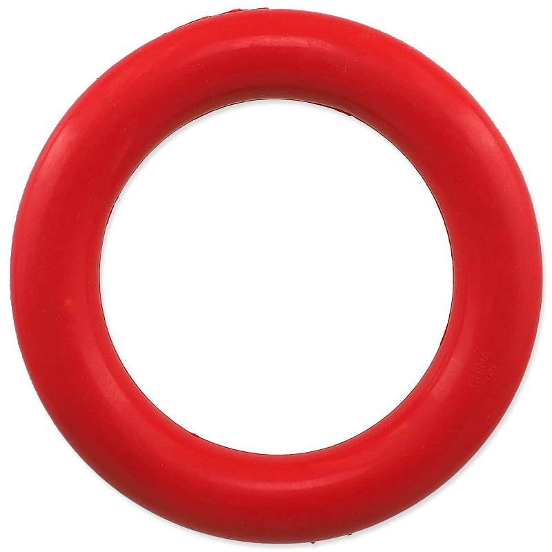 Hračka DOG FANTASY kruh červený 15 cm