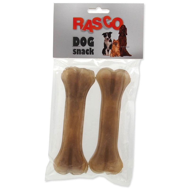 Kosti RASCO Dog buvolí 15 cm 2 ks