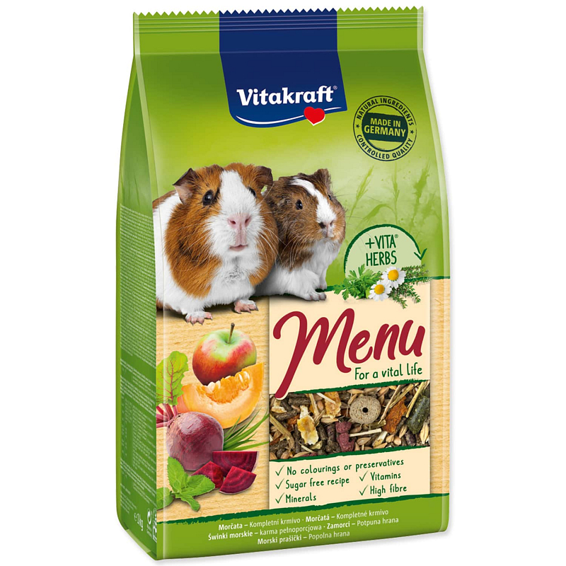 Menu VITAKRAFT Guinea Pig bag 1 kg