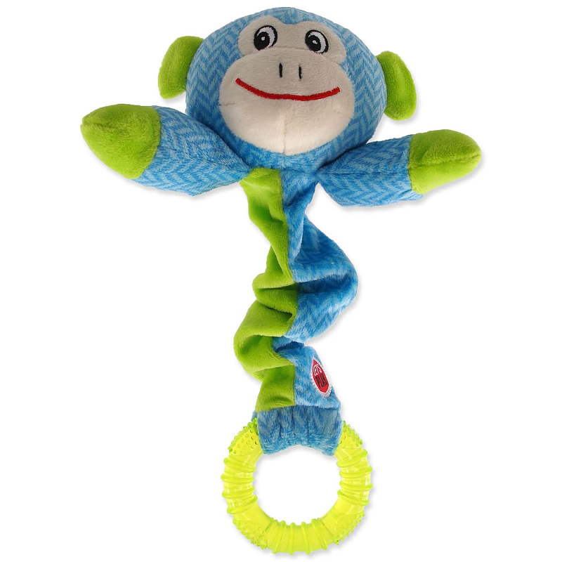 Hračka LET`S PLAY Junior opice modrá 30 cm 1 ks