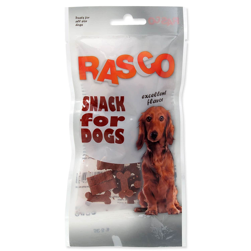 Pochoutka RASCO Dog kostičky šunkové 50 g