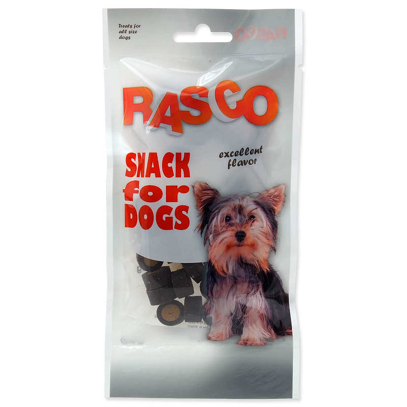 Pochoutka RASCO Dog kolečka drůbeží 50 g
