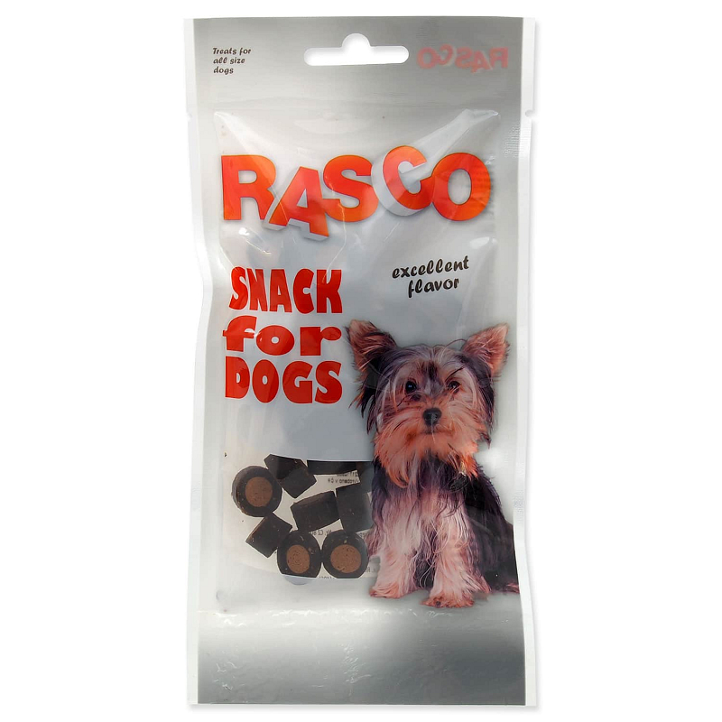 Pochoutka RASCO Dog kolečka lososová 50 g
