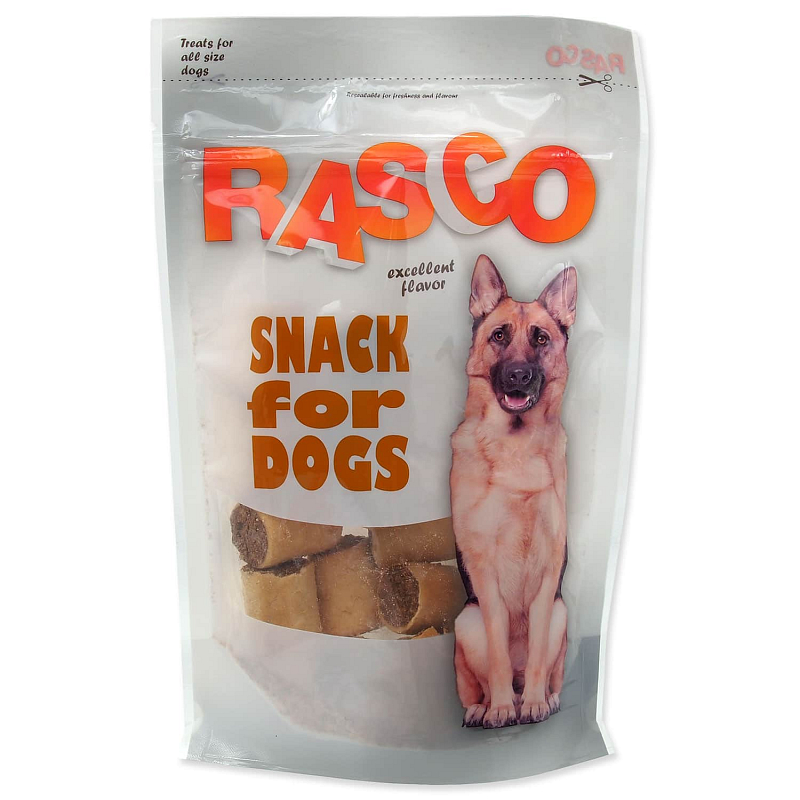 Pochoutka RASCO Dog rollos morkový 200 g