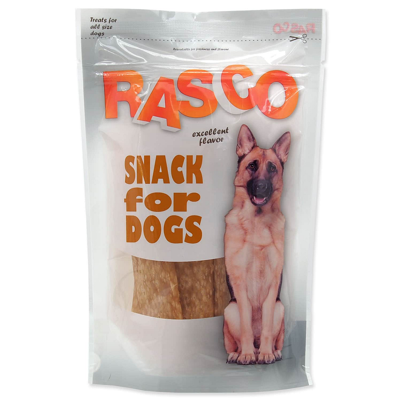 Pochoutka RASCO Dog plátky s kolagenem 85 g