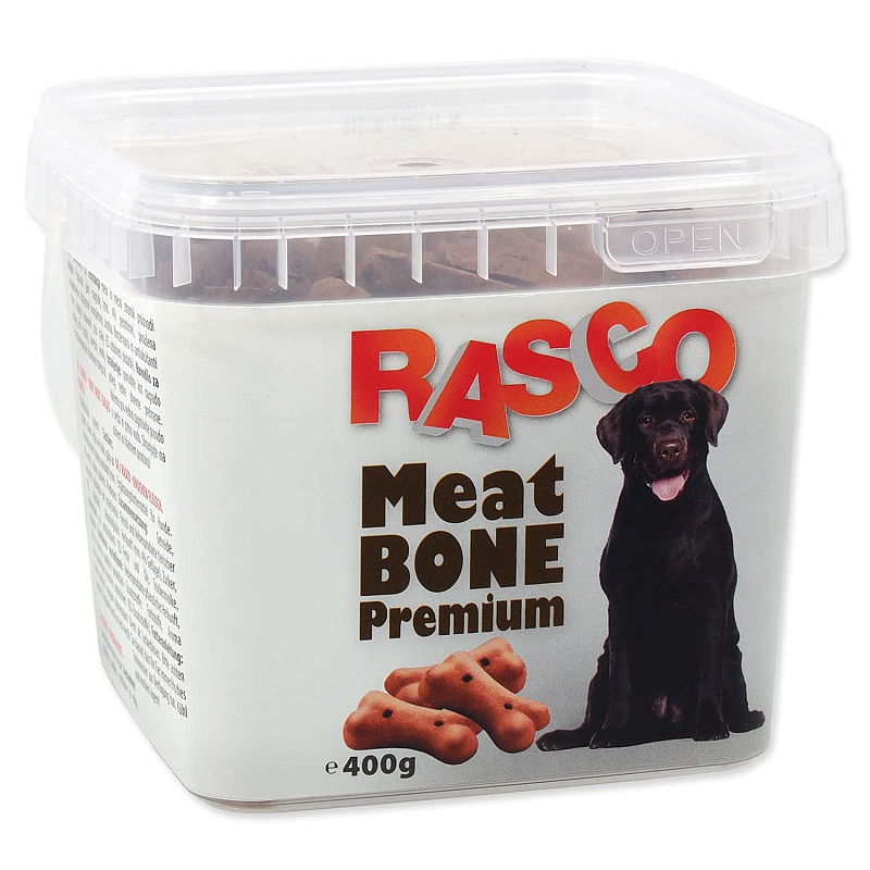 Sušenky RASCO Dog kosti masové 400 g