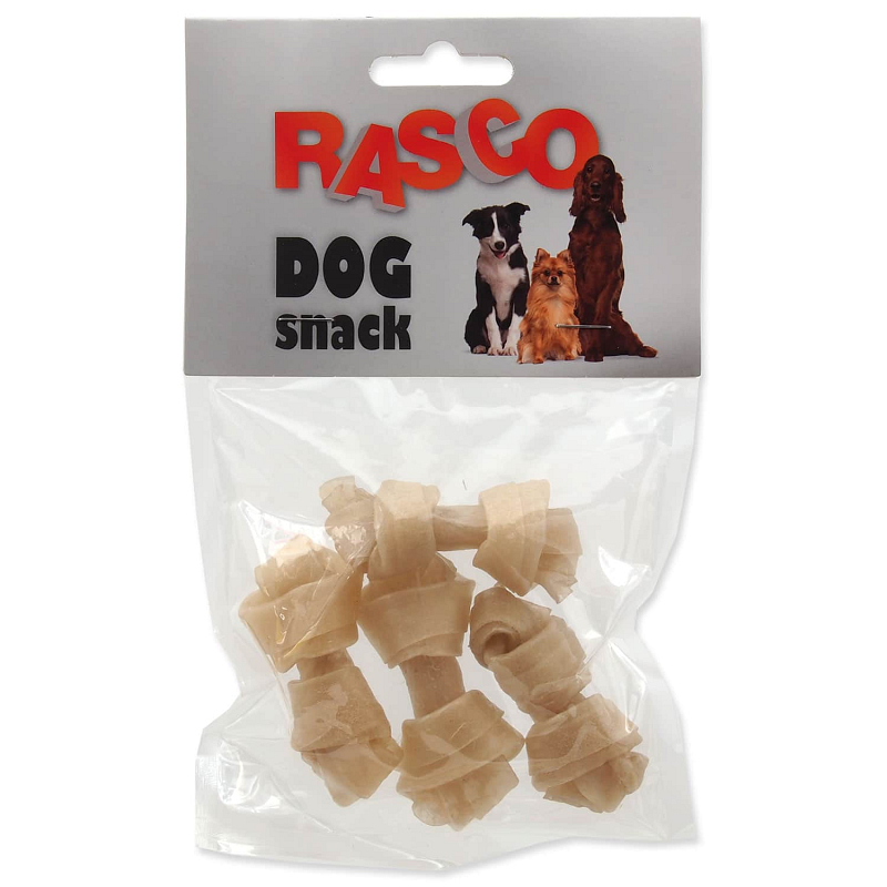 Uzle RASCO Dog buvolí 6,25 cm 4 ks