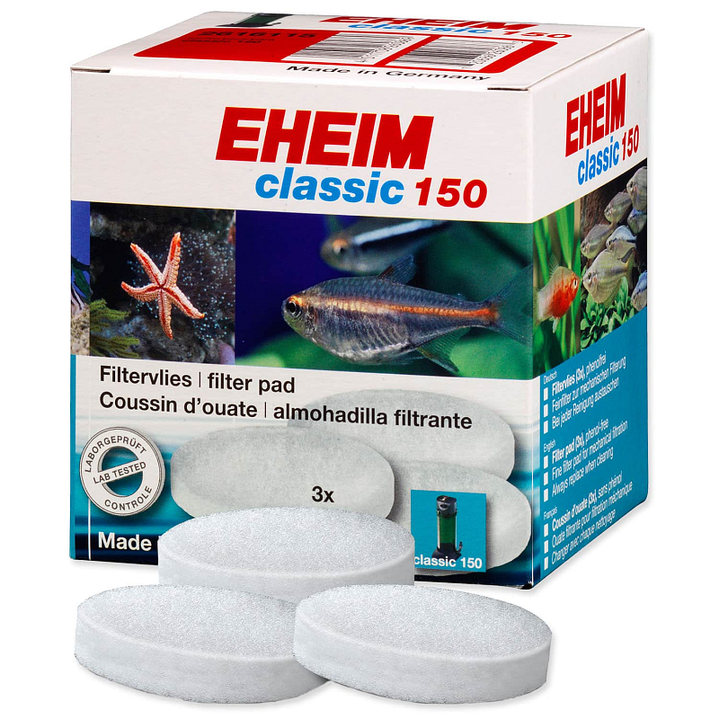 Náplň EHEIM vata filtrační jemná Classic 150 3 ks