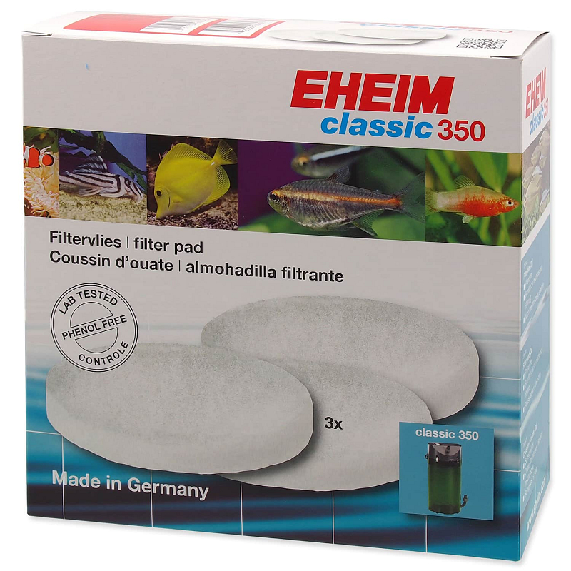Náplň EHEIM vata filtrační jemná Classic 350 3 ks