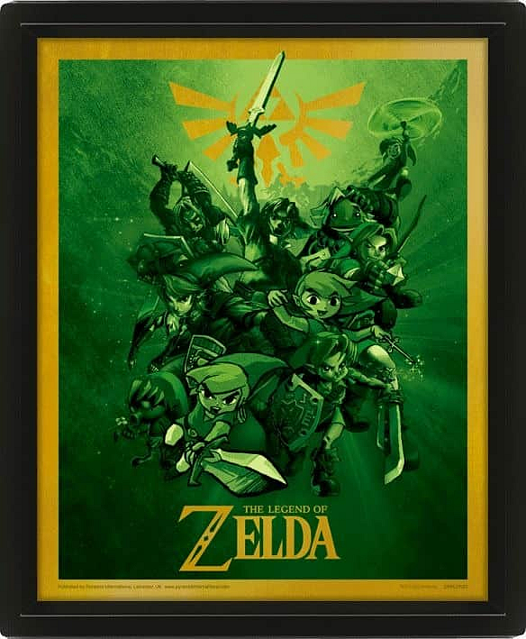 3D obraz Zelda