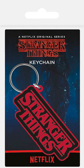 Klíčenka gumová, Stranger Things - logo