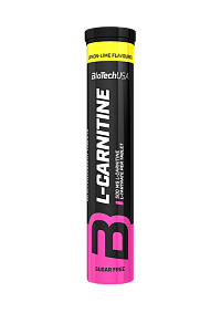 BioTech L-Carnitine 20 tbl lemon lime (šumivé)