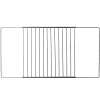 Rošt do trouby posuvný 35/60x32 cm
