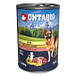Konzerva ONTARIO Dog Beef, Potatos and Sunflower Oil 400 g