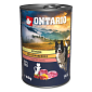 Konzerva ONTARIO Dog Venison, Cranberries and Safflower Oil 400 g