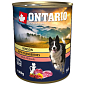 Konzerva ONTARIO Dog Venison, Cranberries and Safflower Oil 800 g