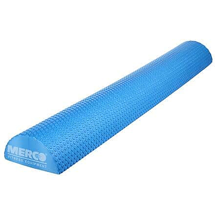 Yoga Roller F7 jóga pěnový půlválec modrá Délka: 90 cm