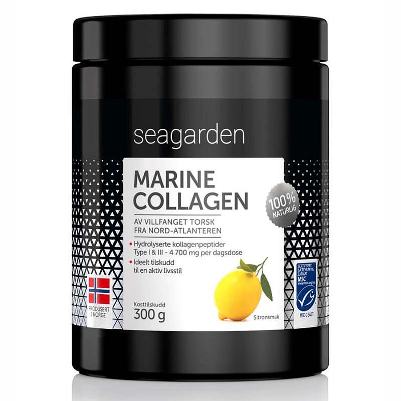 Seagarden Marine Collagen 300 g lemon