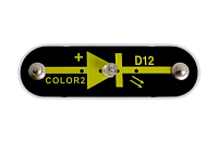 D12 (6SCD12) Barevná LED 2
