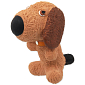 Hračka DOG FANTASY Latex pes se zvukem 9 cm 1 ks