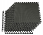 Pěnová podložka Puzzle 60x60x1,2 cm sada 6ks SPRINGOS FM0005 černá