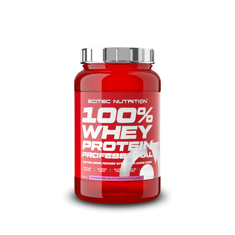 Scitec Nutrition 100% WP Professional 920 g strawberry white chocolate