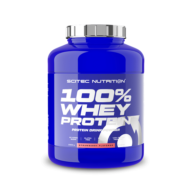 Scitec Nutrition 100% Whey Protein 2350 g strawberry