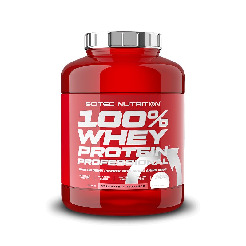 Scitec Nutrition 100% WP Professional 2350 g strawberry