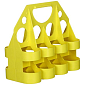 Rack Standard plastový nosič lahví žlutá