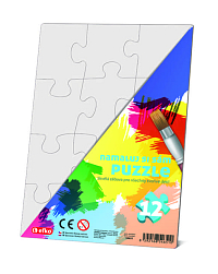Namaluj si sám Obdélník - kreativní puzzle bez potisku