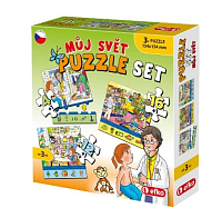 Puzzle set Můj svět - vzdělávací dětské puzzle