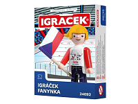 Igráček Fanynka I Hokej 2015 - figurka s vlajkou