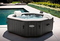 Bazén vířivý nafukovací Pure Spa - Jet & Bubble Deluxe HWS - Intex 28458EX