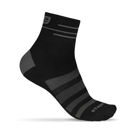 SOX sportovní ponožky černá-antracitová Velikost (obuv): M/L
