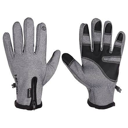 Screen Touch sportovní rukavice šedá Velikost oblečení: XL